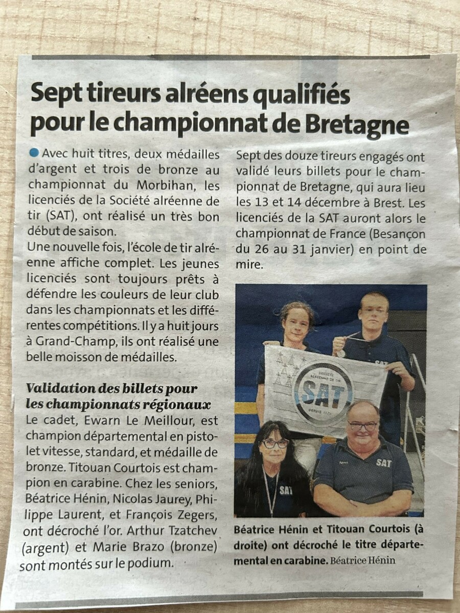 CHAMPIONNAT DEPARTEMENTAL 10M